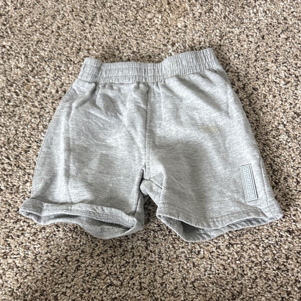 Skechers Light Gray Heather Pull-On Shorts